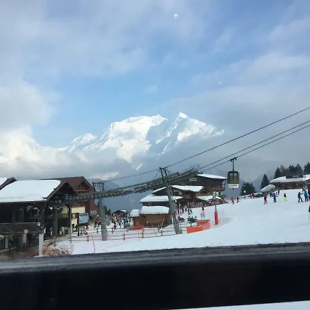 Apartment T2 Face Au Mont Blanc Au Plateau D'assy